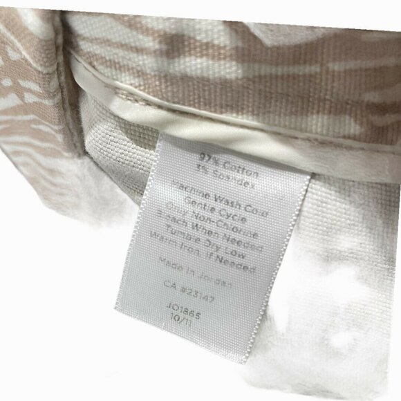 Talbots  Womens Beige Palm Cropped Pants Size 12 - Picture 2 of 9